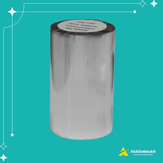 تصویر محصول ریبون پرینتر لیبل زن سوپر وکس رزین مدل 60mm x 75m | الو لیبل اصالت