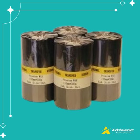 تصویر محصول ریبون پرینتر لیبل زن مدل وکس بسته 4 عددی | الو لیبل اصالت