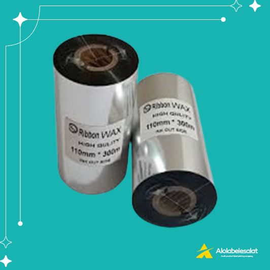 تصویر محصول ريبون WAX high quality 110*300mm | الو لیبل اصالت